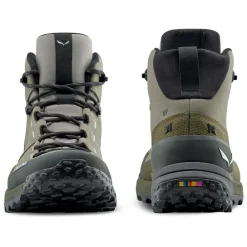 Chaussures de randonnée Puez Leather Mid Ptx M Shadow Dark Olive Homme Chaussures Rando Homme