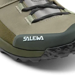 Chaussures de randonnée Puez Leather Mid Ptx M Shadow Dark Olive Homme Chaussures Rando Homme
