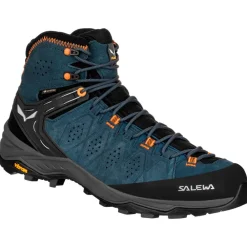 Sale Chaussures de randonnée Alp Trainer 2 Mid Gore-Tex Denim Fluo Orange Homme Chaussures Rando Homme
