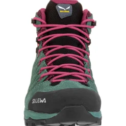 Chaussures Rando Femme<Salewa Chaussures de randonnée Alp Mate Mid WP Wmn Duck Green Rhododendon