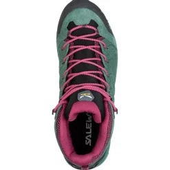Chaussures Rando Femme<Salewa Chaussures de randonnée Alp Mate Mid WP Wmn Duck Green Rhododendon