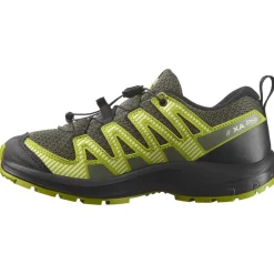 Chaussures Rando Enfant|Chaussures Rando Basses<Salomon Chaussures de randonnée Xa Pro V8 J Urban Chic Black Dark Citron
