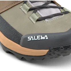 Chaussures Rando Femme<Salewa Chaussures de randonnée Puez Leather Mid Ptx W Bungee Cord Onyx
