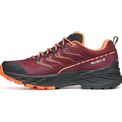 New Chaussures de randonnée Rush 2 Gore-Tex Wmn Burgundy Dusty Orange Femme Chaussures Rando Basses|Chaussures Rando Femme