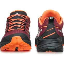 New Chaussures de randonnée Rush 2 Gore-Tex Wmn Burgundy Dusty Orange Femme Chaussures Rando Basses|Chaussures Rando Femme