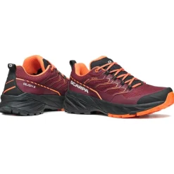 New Chaussures de randonnée Rush 2 Gore-Tex Wmn Burgundy Dusty Orange Femme Chaussures Rando Basses|Chaussures Rando Femme