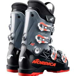 Best Chaussures de Ski Speedmachine J 4 Black Anthracite Red Enfant Chaussures Enfant
