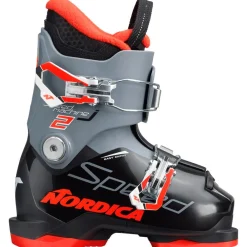 Chaussures Enfant<Nordica Chaussures de Ski Speedmachine J 2 Black Anthracite Red