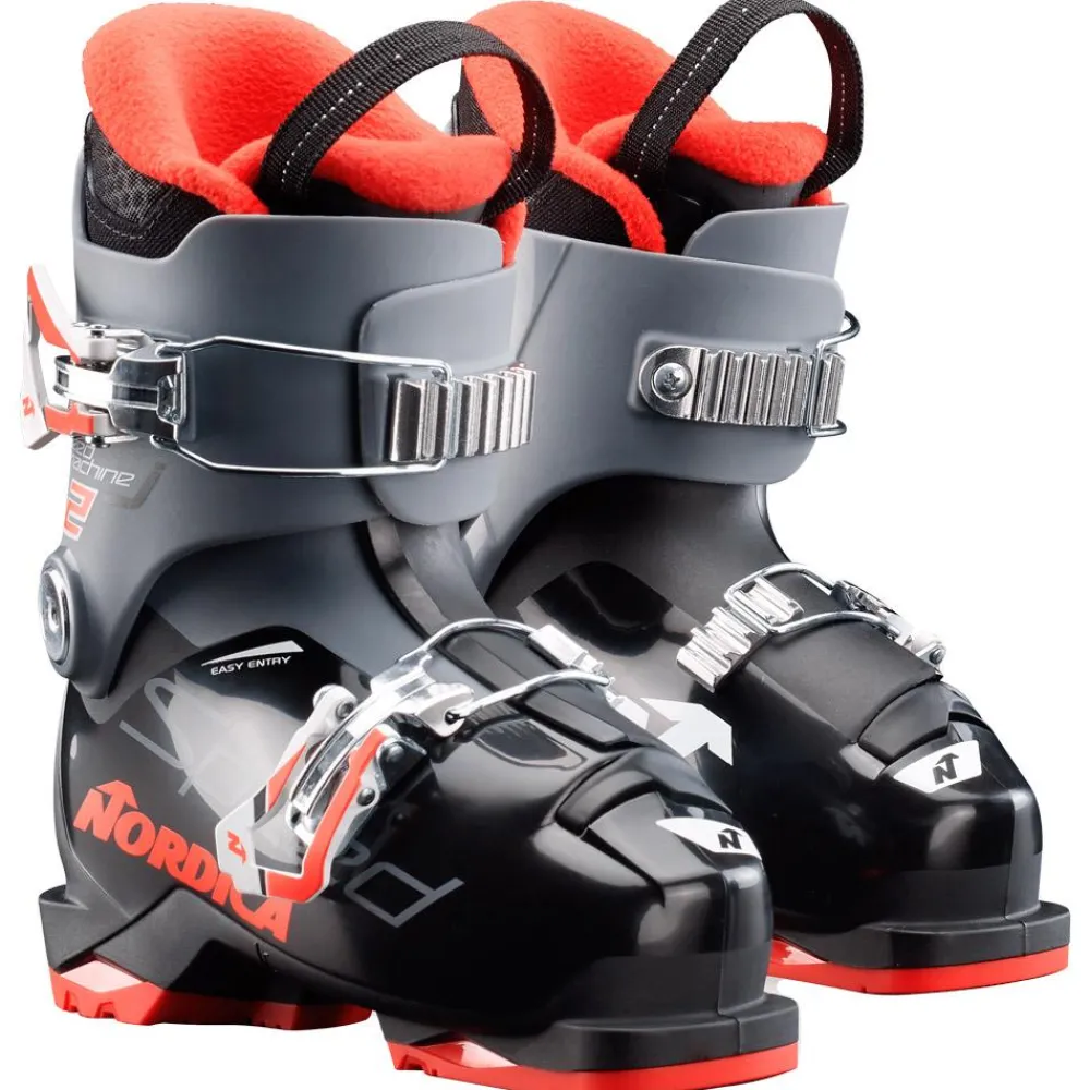 Chaussures Enfant<Nordica Chaussures de Ski Speedmachine J 2 Black Anthracite Red
