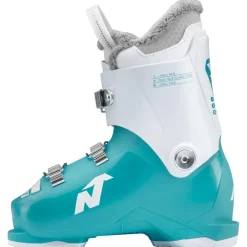 Sale Chaussures de Ski Speedmachine J 3 Girl Light Blue White Pink Enfant Chaussures Enfant