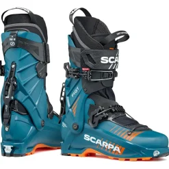 Chaussures Homme<Scarpa Chaussures de Ski Randonnée F1 Gt Petrol Orange