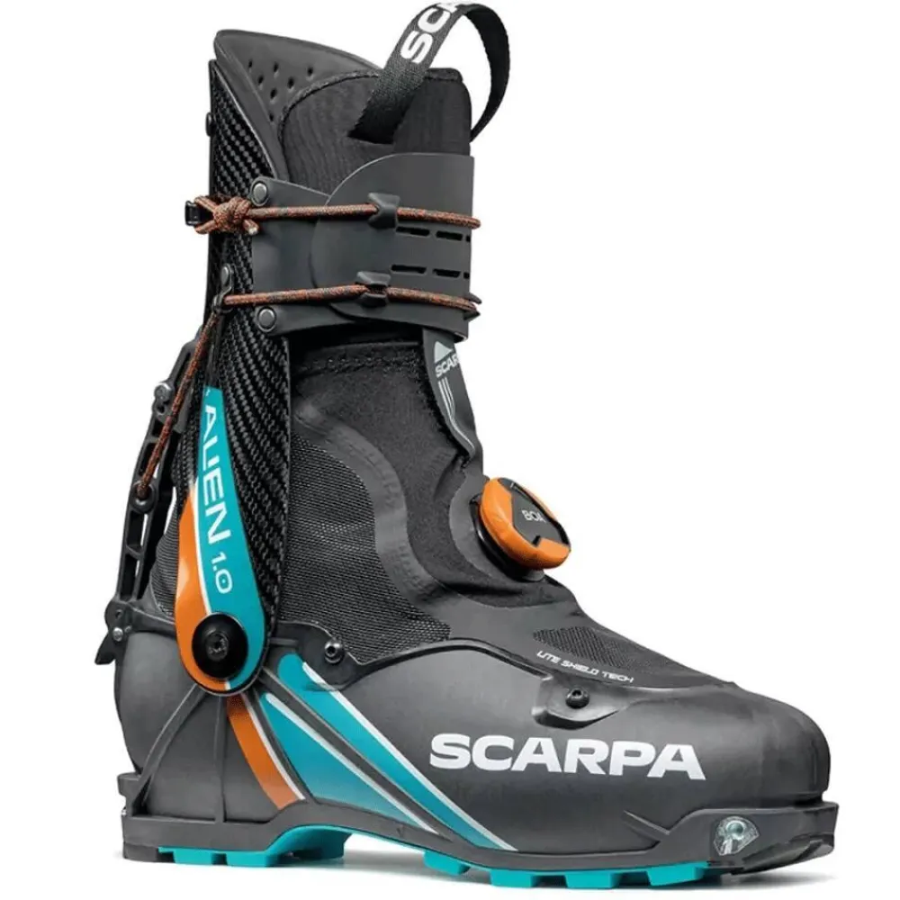 Hot Chaussures de Ski Randonnée Alien 1.0 Carbon Grilamid Black Homme Chaussures Homme