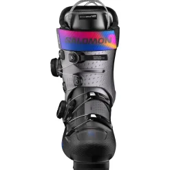 Chaussures Femme<Salomon Chaussures de Ski S/Pro Supra Dual Boa 115 W Black Hematite Metal Beetroot Purple