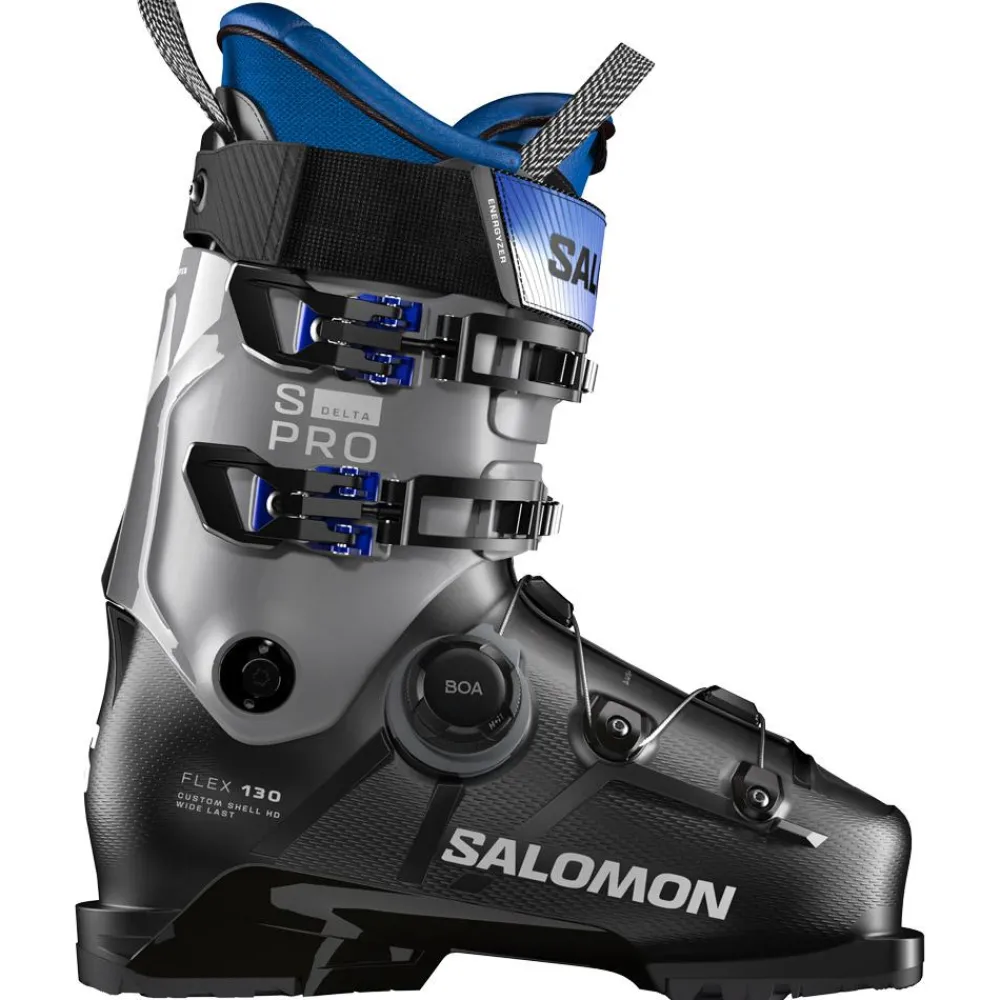 Chaussures Homme<Salomon Chaussures de Ski S/Pro Delta Boa 130 Gw Black Steel Gray Race Blue