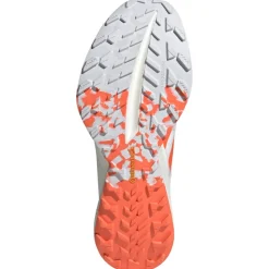 New Chaussures de trail Terrex Agravic Speed Ultra Cloud White / Impact Orange / Dash Grey Homme Chaussures Trail Homme