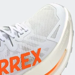 New Chaussures de trail Terrex Agravic Speed Ultra Cloud White / Impact Orange / Dash Grey Homme Chaussures Trail Homme
