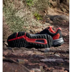 New Chaussures de trail Terrex Soulstride Core Black Grey Four Solar Red Homme Chaussures Trail Homme