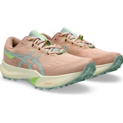 Chaussures Trail Femme<Asics Chaussures de trail Fuji Lite 6 Wmn Apricot Lichen Rock
