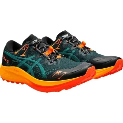 Hot Chaussures de trail Fuji Lite 5 Saxon Green Rainy Lake Homme Chaussures Trail Homme