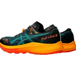 Hot Chaussures de trail Fuji Lite 5 Saxon Green Rainy Lake Homme Chaussures Trail Homme