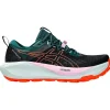 Chaussures de trail Gel-Trabuco 13 Wmn Black Nova Orange Femme Chaussures Trail Femme