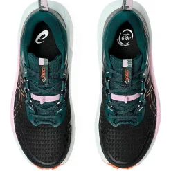 Chaussures de trail Gel-Trabuco 13 Wmn Black Nova Orange Femme Chaussures Trail Femme