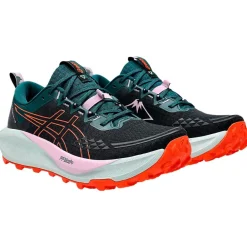 Chaussures de trail Gel-Trabuco 13 Wmn Black Nova Orange Femme Chaussures Trail Femme