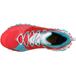 Chaussures Trail Femme<La Sportiva Chaussures de trail Bushido II Woman Hibiscus Malibu Blue