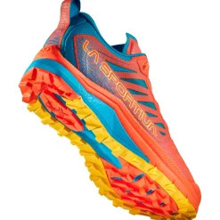 Chaussures Trail Homme<La Sportiva Chaussures de trail Jackal II Cherry Tomato Tropic Blue