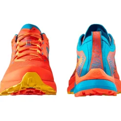 Chaussures Trail Homme<La Sportiva Chaussures de trail Jackal II Cherry Tomato Tropic Blue