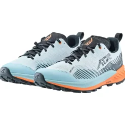 Chaussures Trail Homme<Lowa Chaussures de trail Amplux 2 Misty Blue Orange