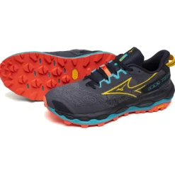 Sale Chaussures de trail Wave Mujin 11 Odysseygray Citrus Fierycoral2 Homme Chaussures Trail Homme