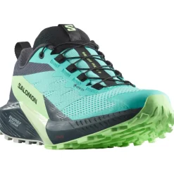 Best Chaussures de trail Sense Ride 5 Gore-Tex W Blue Radiance Green Ash India Ink Femme Chaussures Trail Femme