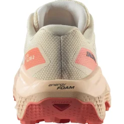 Chaussures Trail Femme<Salomon Chaussures de trail Ultra Flow 2 W Almond Milk Tender Peach Fusion Coral