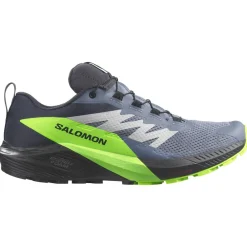 Sale Chaussures de trail Sense Ride 5 Gore-Tex Flint Stone Black Green Gecko Homme Chaussures Trail Homme
