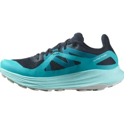 Discount Chaussures de trail Ultra Flow W Carbon Peacock Blue White Femme Chaussures Trail Femme