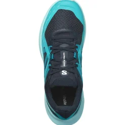 Discount Chaussures de trail Ultra Flow W Carbon Peacock Blue White Femme Chaussures Trail Femme