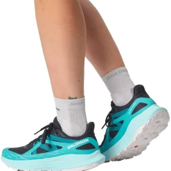 Discount Chaussures de trail Ultra Flow W Carbon Peacock Blue White Femme Chaussures Trail Femme