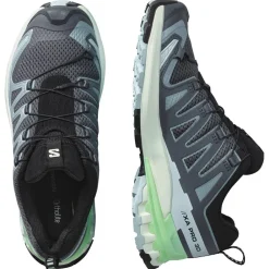 Chaussures de trail Xa Pro 3D V9 W Turbulence Iced Aqua Patina Green Femme Chaussures Trail Femme|Chaussures Rando Femme