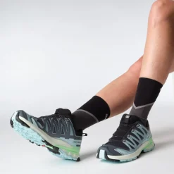 Chaussures de trail Xa Pro 3D V9 W Turbulence Iced Aqua Patina Green Femme Chaussures Trail Femme|Chaussures Rando Femme