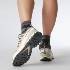 Clearance Chaussures de trail Xa Pro 3D V9 Gore-Tex W Nine Iron Oxford Tan Alfalfa Femme Chaussures Trail Femme|Chaussures Rando Femme