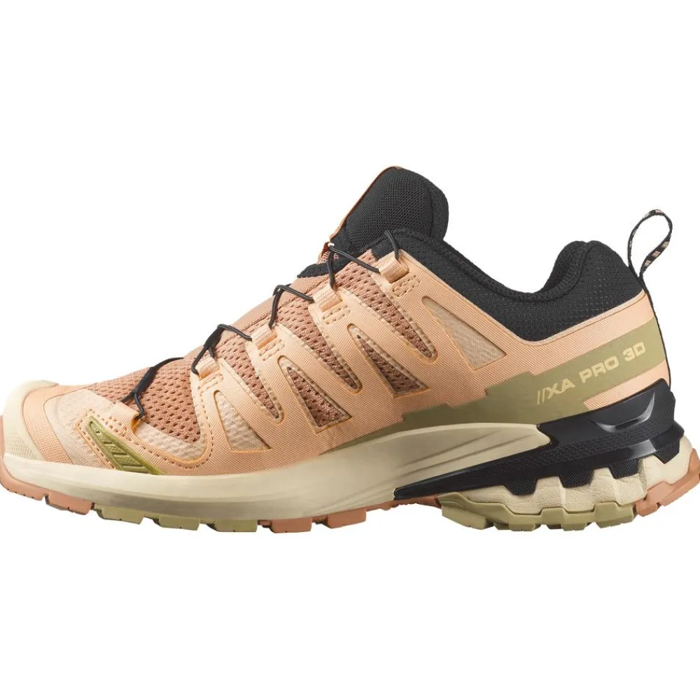 Chaussures Trail Femme|Chaussures Rando Femme<Salomon Chaussures de trail Xa Pro 3D V9 W Cork Peach Fuzz Sponge