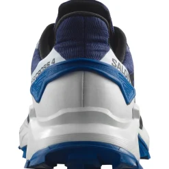 Chaussures Trail Homme<Salomon Chaussures de trail Supercross 4 Blue Print Black Lapis Blue