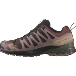 Sale Chaussures de trail Xa Pro 3D V9 Gore-Tex Black Coffee Rum Raisin Olive Night Homme Chaussures Trail Homme|Chaussures Rando Homme