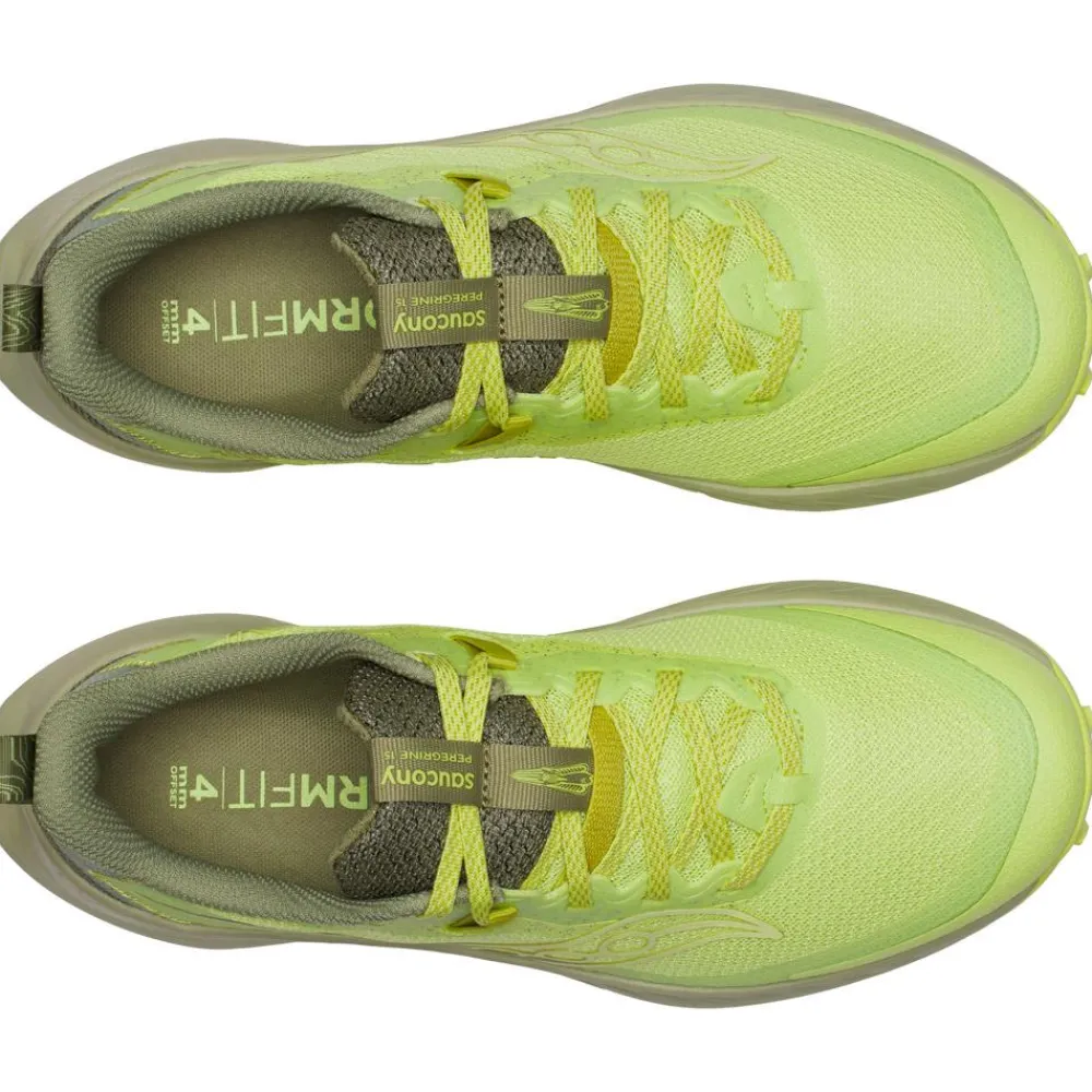 Chaussures Trail Femme<Saucony Chaussures de trail Peregrine 15 Wmn Sunny Hemlock