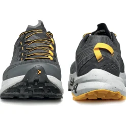 Hot Chaussures de trail Spin Planet Anthracite Saffron Homme Chaussures Trail Homme