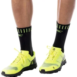 New Chaussures de trail Supertrac Speed RC Black Safety Yellow Homme Chaussures Trail Homme