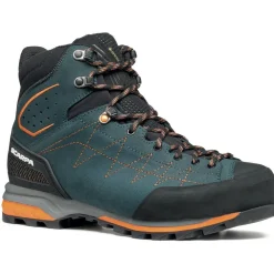 Best Chaussures de Trek et montagne Zodiac Trek Gore-Tex Petrol Rust Orange Homme Chaussures De Trek|Chaussures Rando Homme