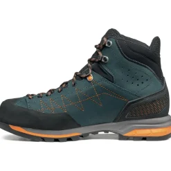 Best Chaussures de Trek et montagne Zodiac Trek Gore-Tex Petrol Rust Orange Homme Chaussures De Trek|Chaussures Rando Homme