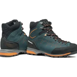 Best Chaussures de Trek et montagne Zodiac Trek Gore-Tex Petrol Rust Orange Homme Chaussures De Trek|Chaussures Rando Homme